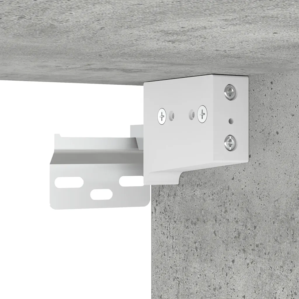 Armadio Grigio Cemento 100x32,5x35 cm in Legno Multistrato CFW8752473