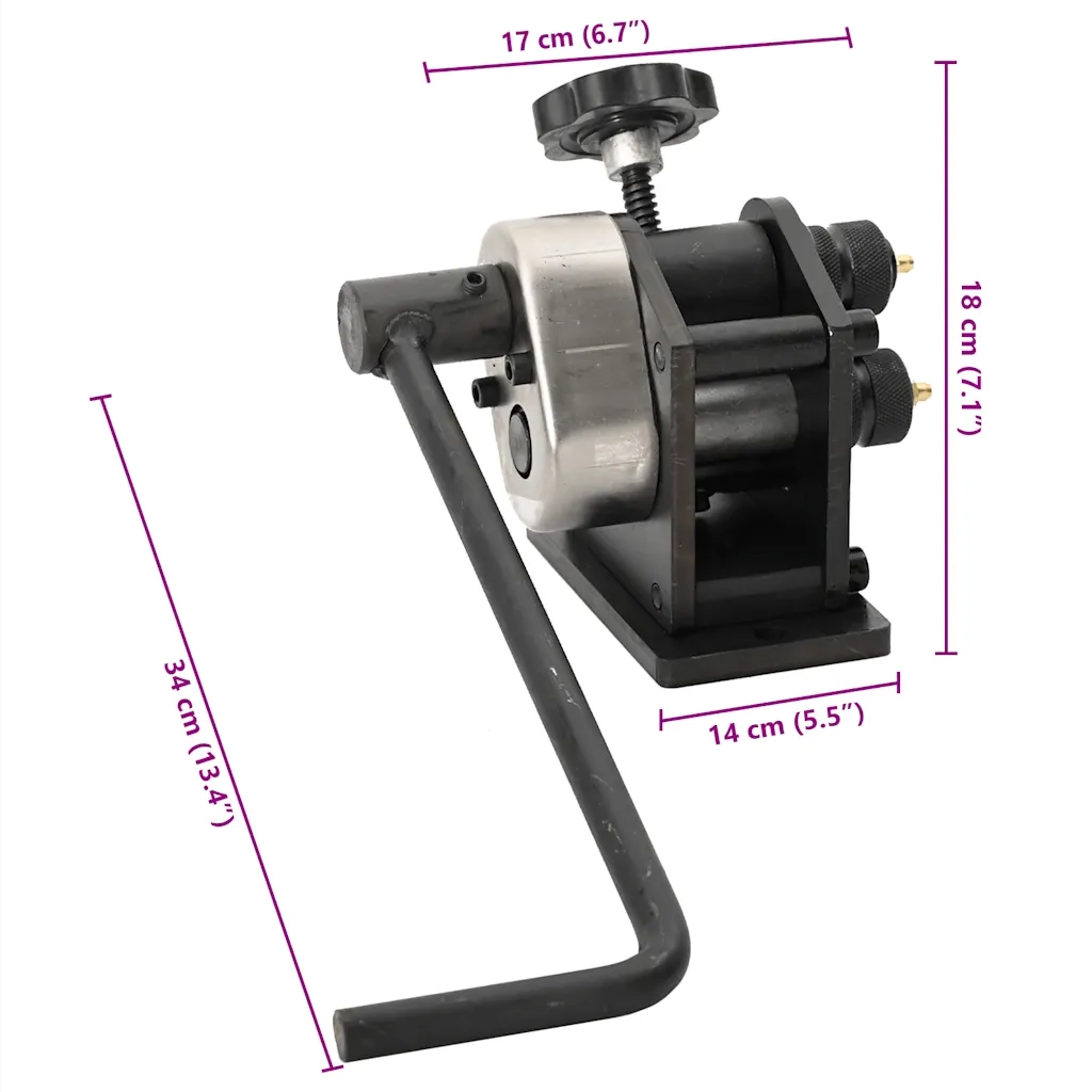 Piegatrice Manuale a Rulli 141317