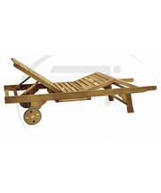 LETTINO con vassoio TEAK