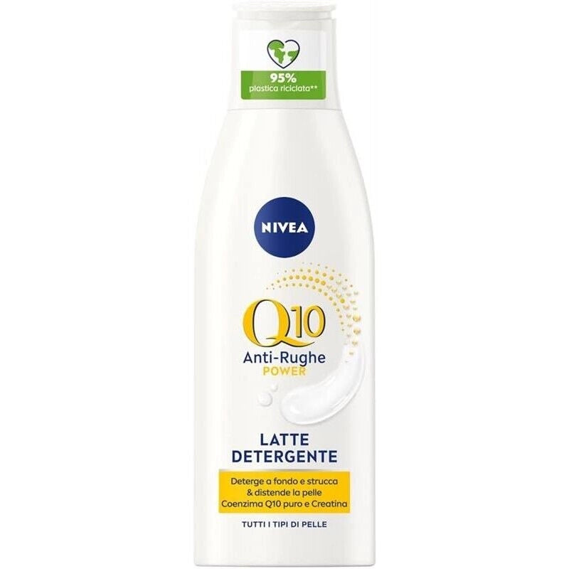 NIVEA Q10 LATTE DETERGENTE IN FORMATO DA 200ML ANTI RUGHE