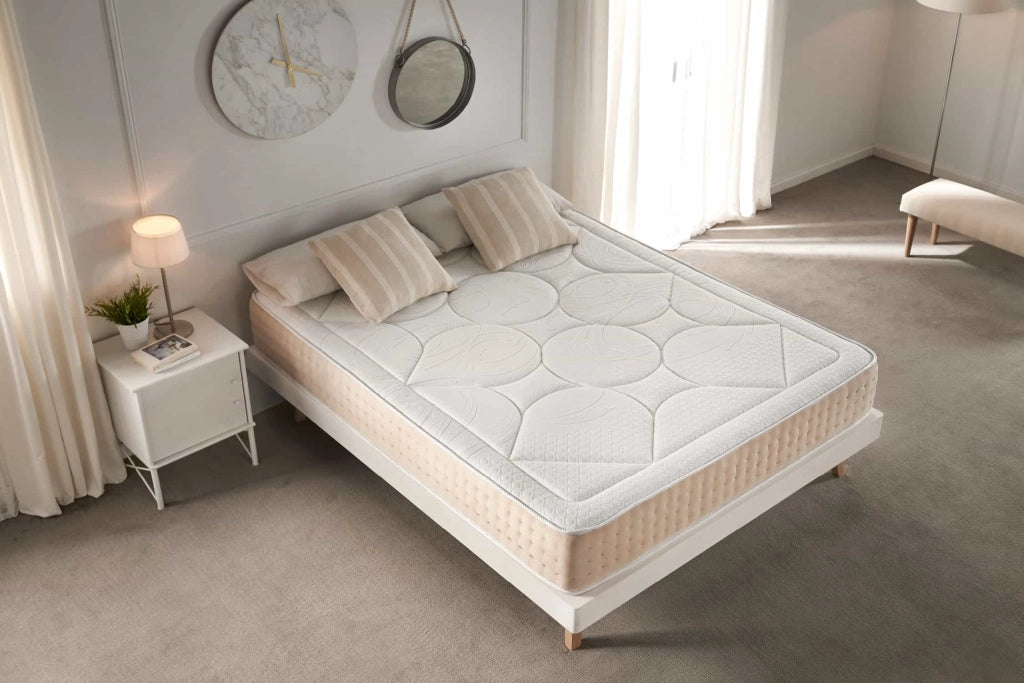 Materasso viscoelastico Memory Royal Multizone 25 cm, 135x190 cm - Moonia