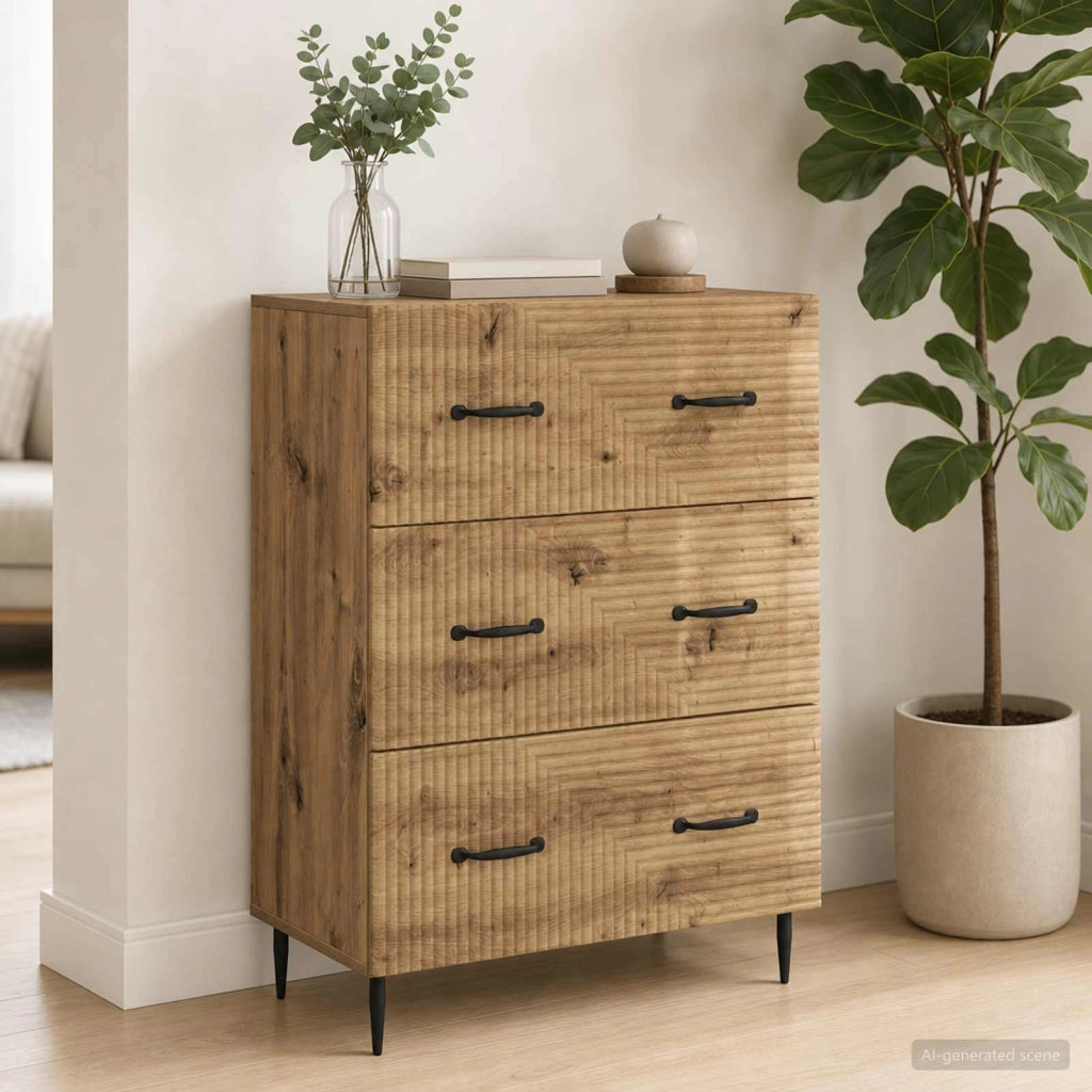 Mobile con Cassetti 66 x 34,5 x 89,5 cm Legno ingegnerizzato 894844