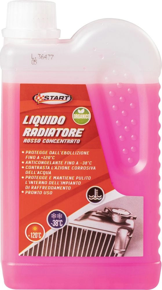 START- Antigelo Rosso -38Â°C 500 ml per Radiatori Auto e Veicoli