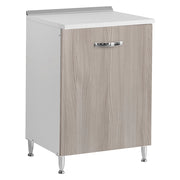 MOBILE BASE PER CUCINE COMPONIBILI L.60 x P.50 x H.85. - 1 anta - col. olmo  - LINEA AZZURRA