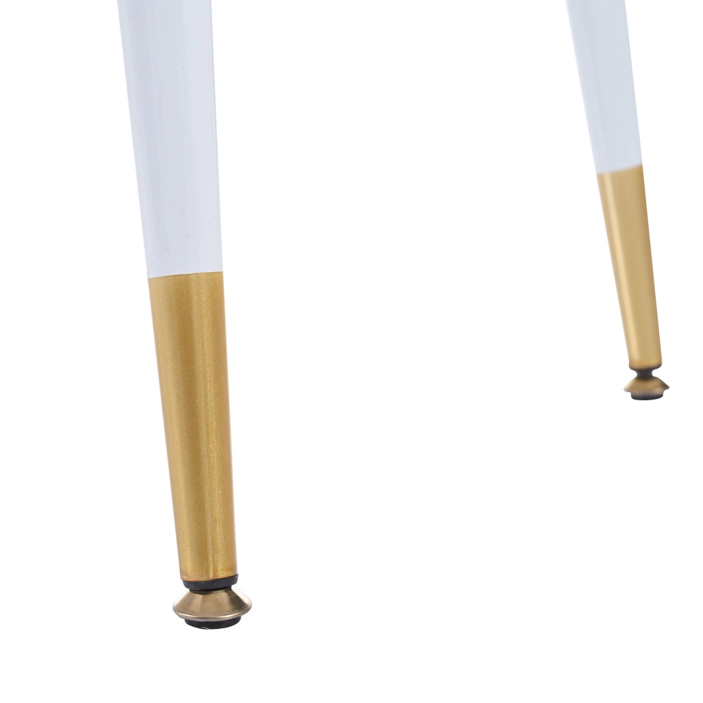 Tavolo da toeletta con specchio LED tattile e mobile laterale estraibile per camera da letto, bianco, 100 × 40 × 78 cm