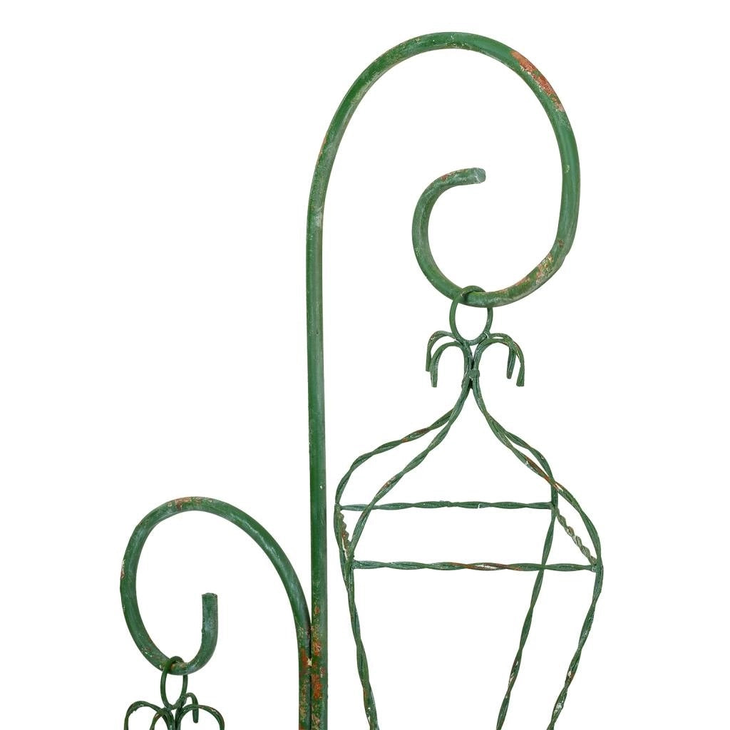 Lanterne con supporto in metallo 35x31x115h cm