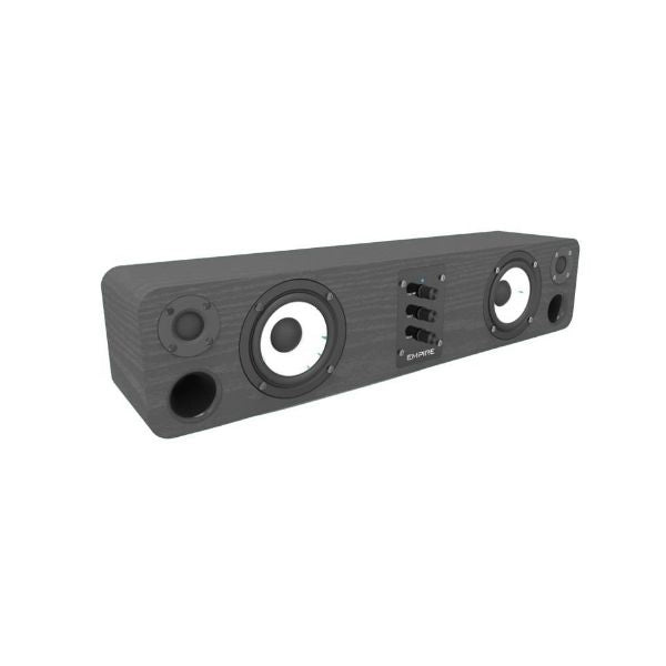 Soundbar eco.sb9 empire 80 watt,con funzione eco, 2x woofer da 4 + 2 tweeter da 1