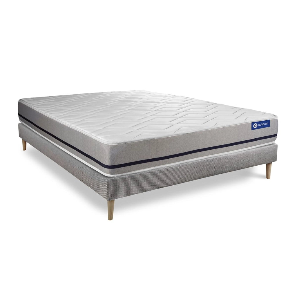 Kit rete e materasso matrimoniale Actiflex soft 200x200cm - Spessore : 20cm - Molle insacchettate - Moderatamente rigido