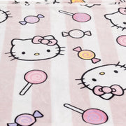 Fleece Plaid Caldo Hello Kitty Rosa - 130 x 170 cm, Multicolore
