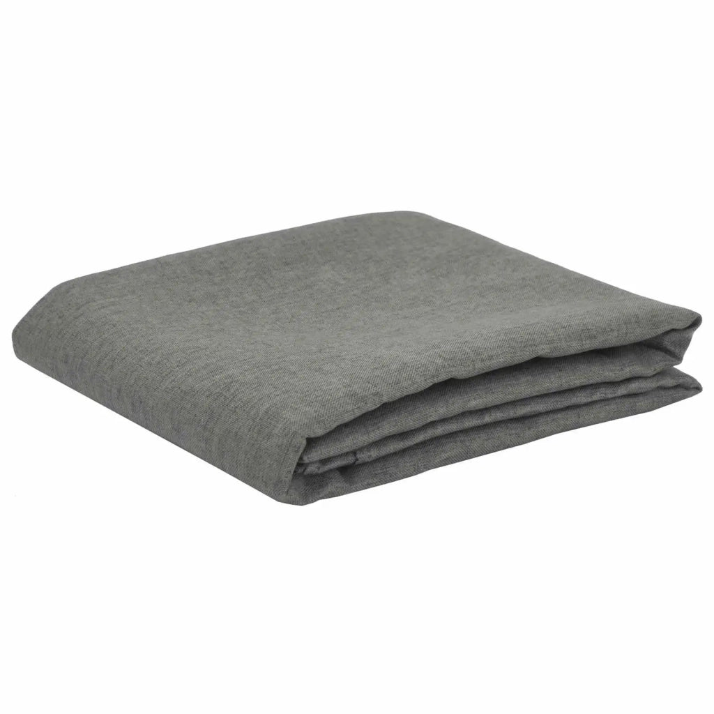 Tovaglia da Tavolo 5 pz Rettangolare Grigio Chiaro 110 x 160 cm 42040311