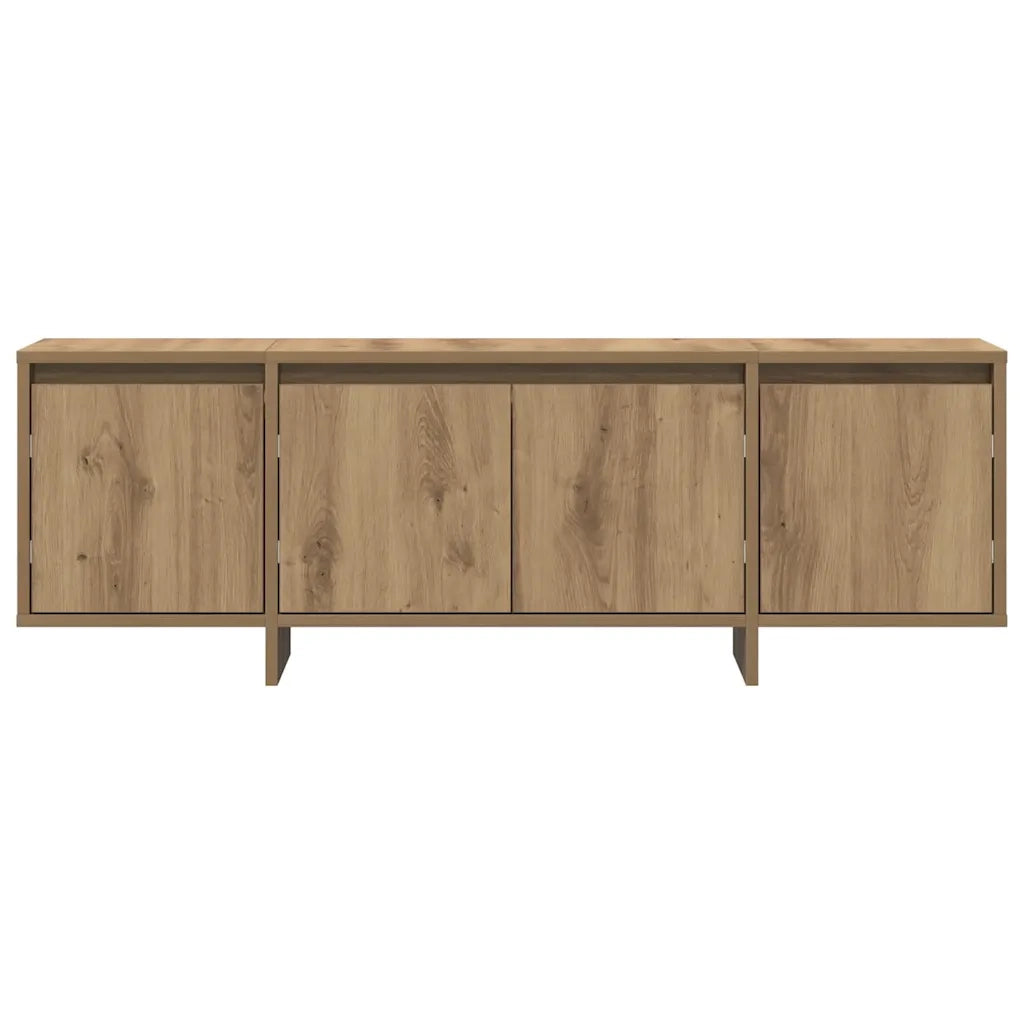 Mobile TV | Armadietto TV | Mobile Porta TV Rovere Artigianale 120x30x40,5 cm Multistrato