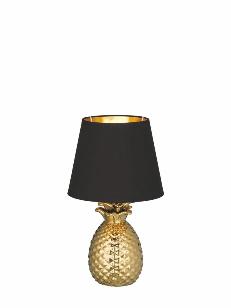 Lampada da tavolo Pineapple oro/nero E14 RL R50421079