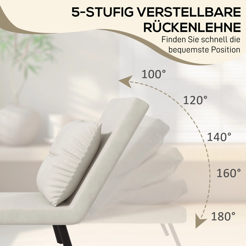 Poltrona Relax ¨C Zephmum ¨C Tessuto Cremewei?