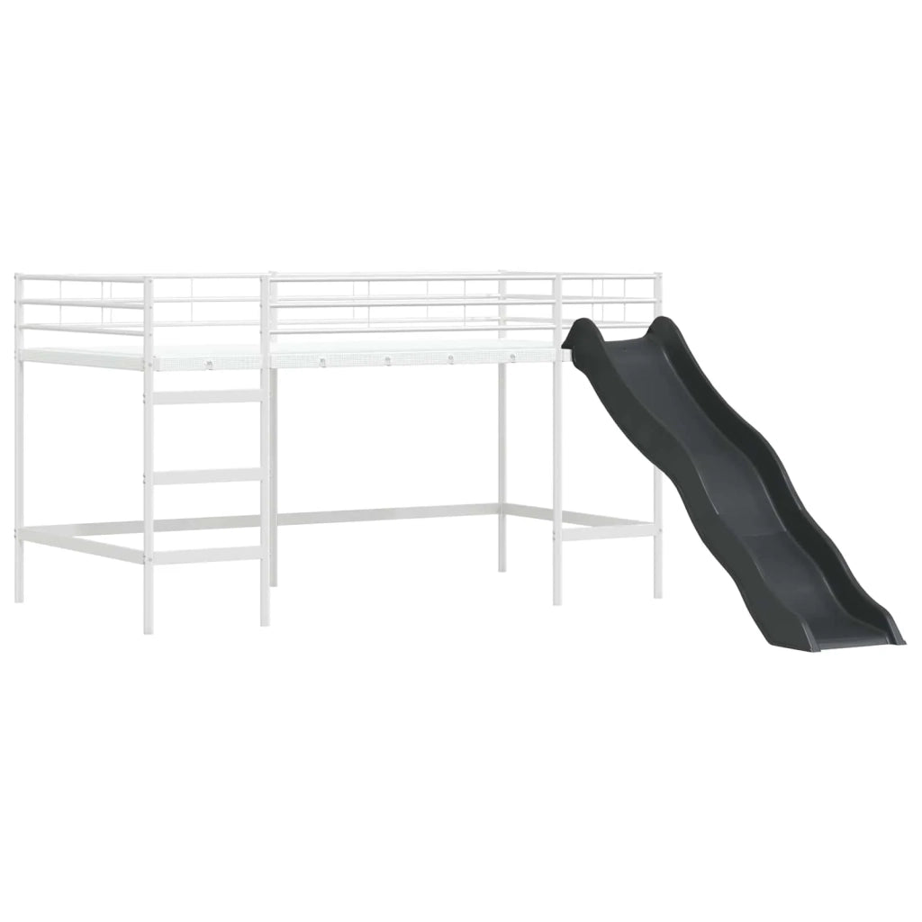 Struttura del letto loft per bambini Bianco e Blu 80 x 200 cm 42020858