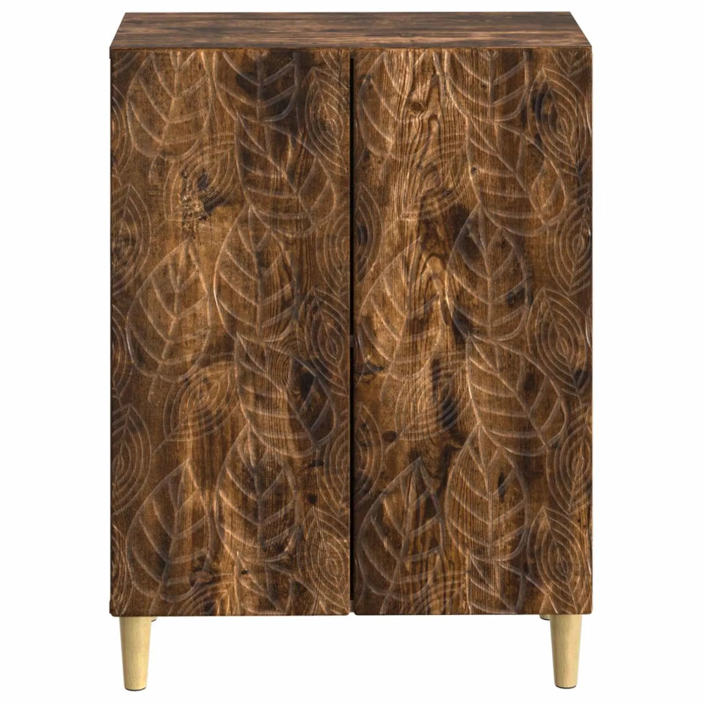 Mobiletto da Bagno DELFT Rovere Fumo 59,5 x 31 x 80 cm 897060
