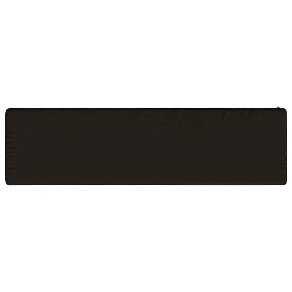 Cuscini per Panchina a 2 Pezzi VUGHT 2 pcs 100% Poliestere Nero 950603