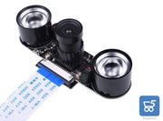 Kuman 5MP SC15 Per Raspberry Pi 4 3 Modulo B B+A+RPi, Fotocamera Visione Notturna A Infrarossi Modulo 1080p  copia