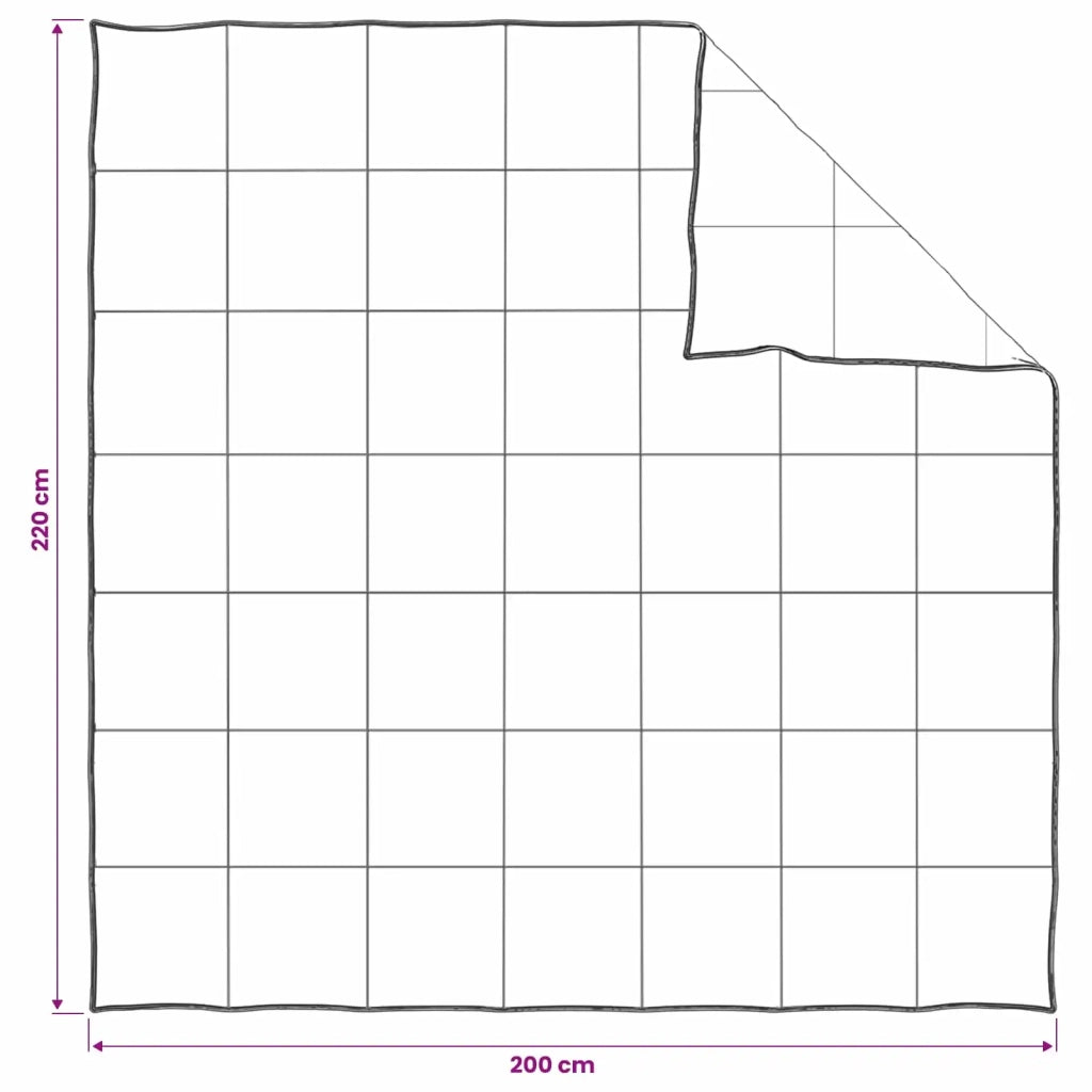 Set di Piumoni 2 pz 200 x 220 cm Estate 150 gsm Fibra di bambù 3432625