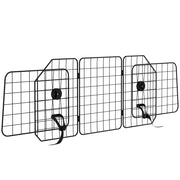 Barriera auto per cani ¨C Minimal ¨C Nero, regolabile 93-150 cm