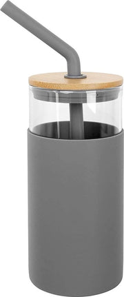 Bicchieri da vino con coperchio e maniglia in vimini