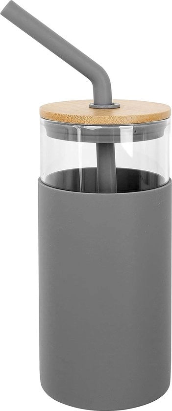 Bicchieri da vino con coperchio e maniglia in vimini