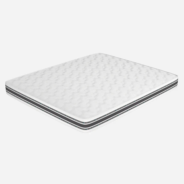 Materasso Alla Francese 140x200 cm a Molle Bonnel e Memory, alto 26 cm - Box System, Traspirante | Rubino