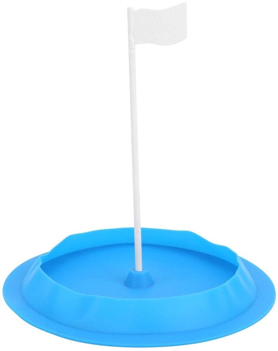 Bicicletta da golf per allenamento con materiale siliconico di alta qualità - Foro per pratica di putter - Ecologico - Facile da trasportare - Adatto per bambini - Idoneo per uso interno/esterno - Putter
