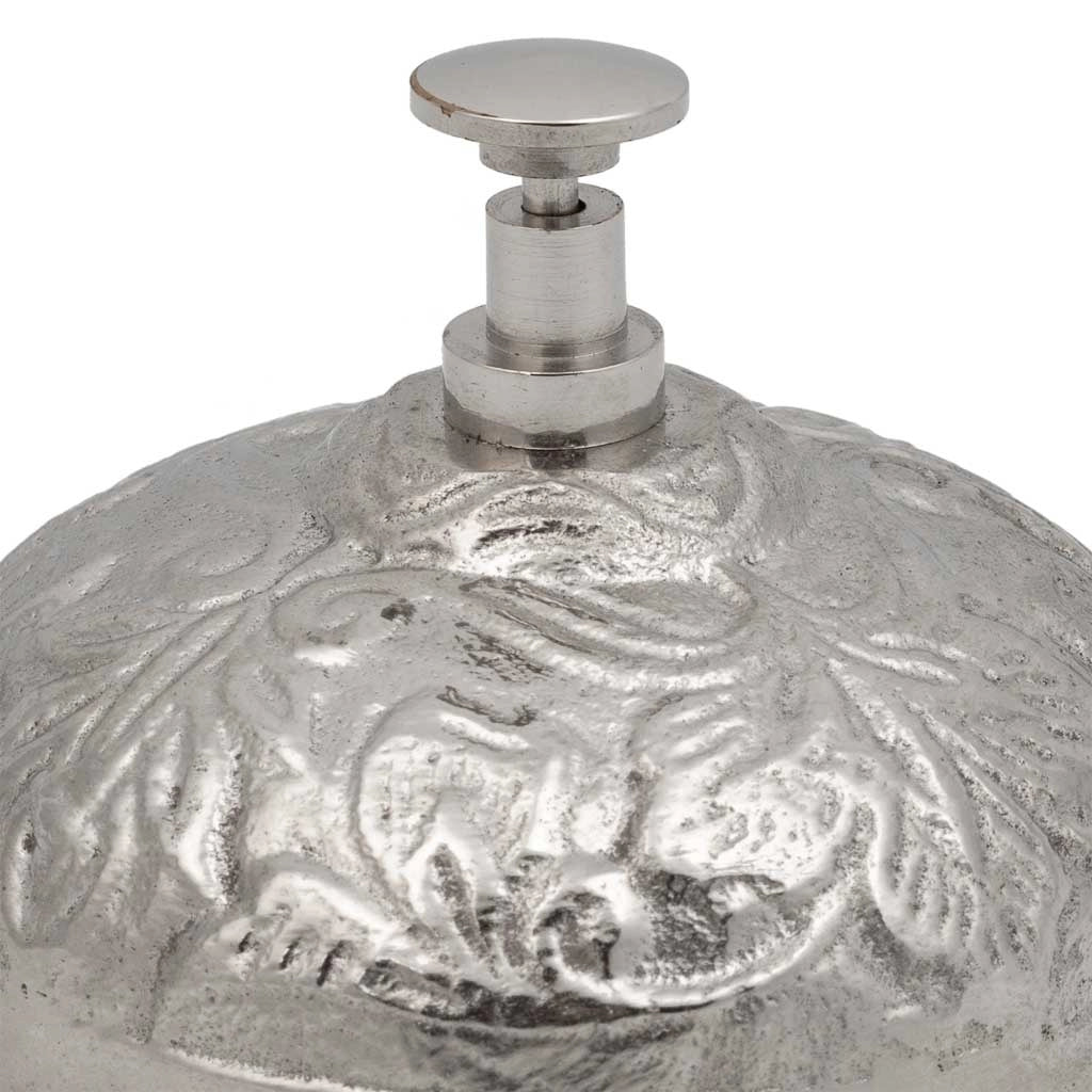 Campanello in metallo argentato d13