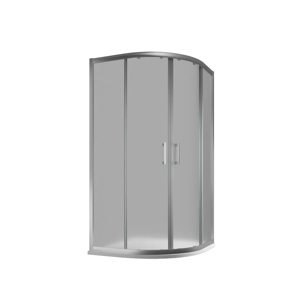 Box doccia 70x90cm semicircolare apertura scorrevole cristallo 6mm opaco h170 | Java
