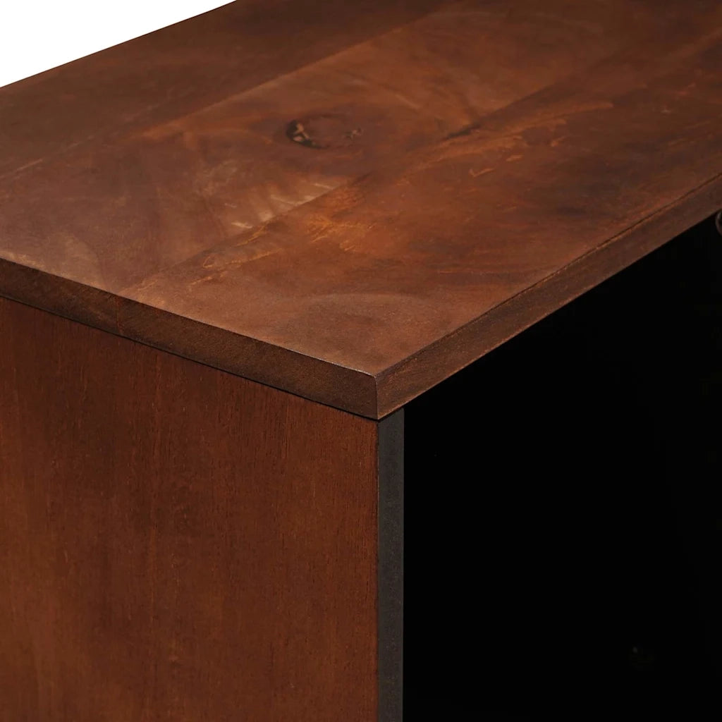 Credenza Marrone 80 x 33,5 x 75 cm Legno di mango massello 4018907
