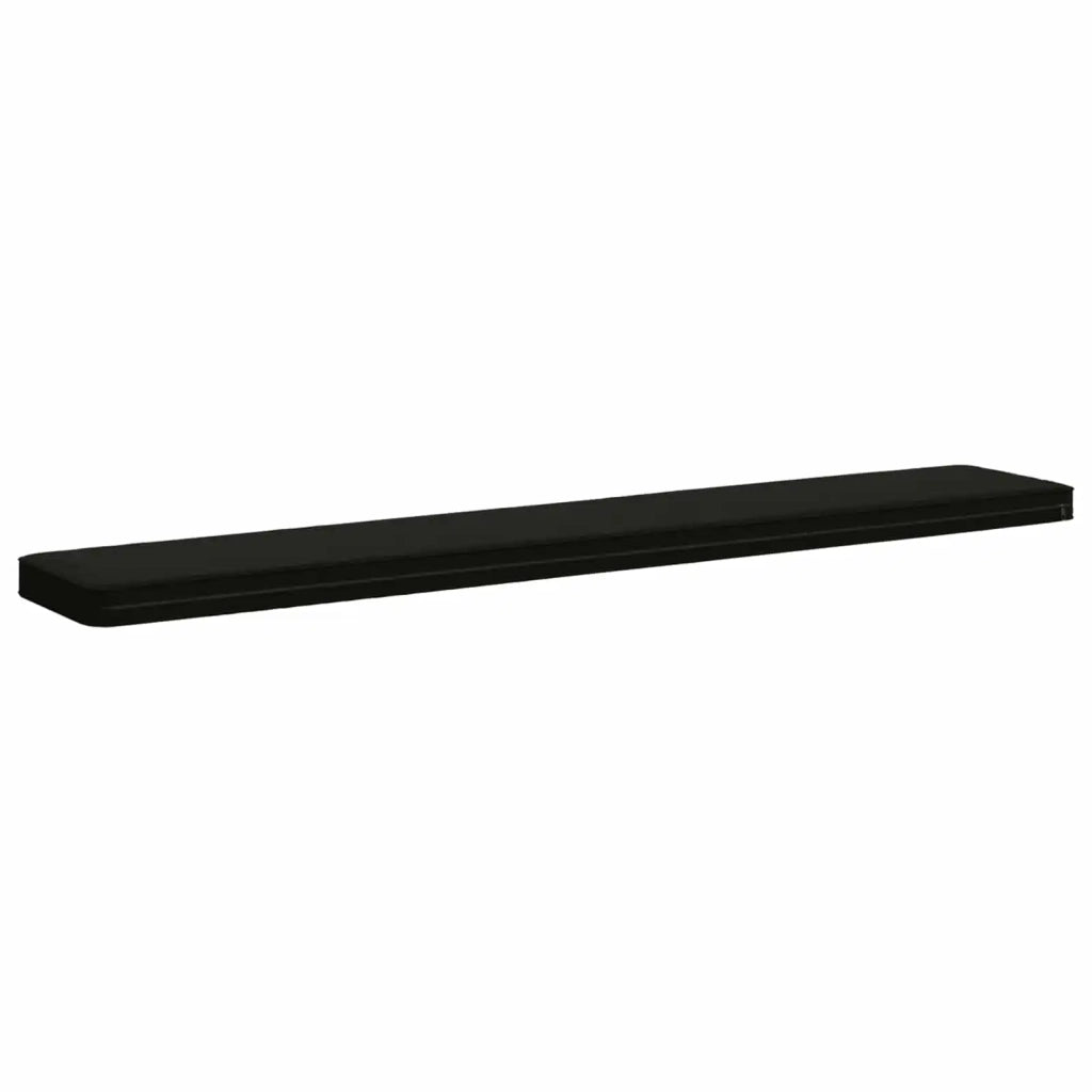 Cuscini per Panchina a 2 Pezzi VUGHT 2 pcs 100% Poliestere Nero 950967