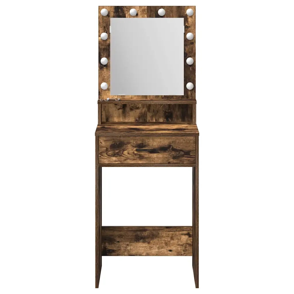 Tavolo da Trucco Rovere fumé 50 x 41 x 135 cm 865095