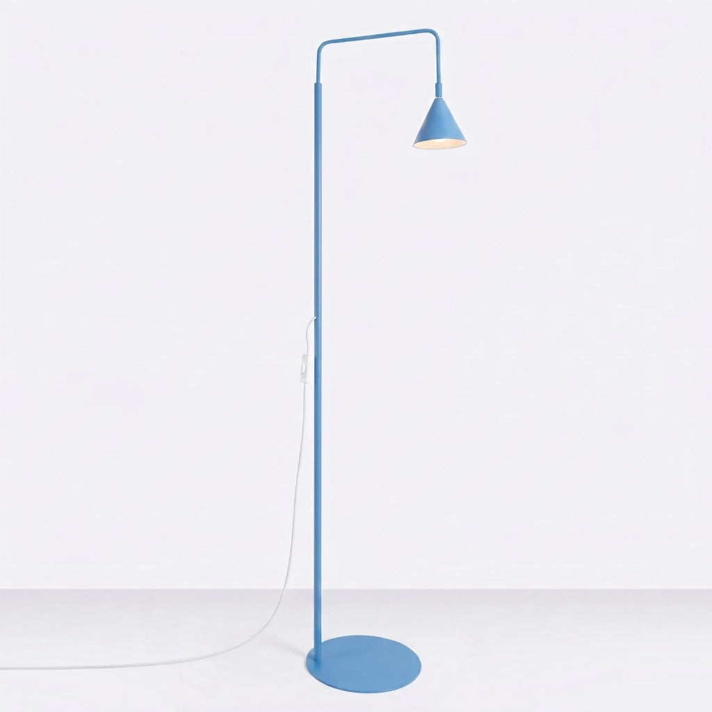 Lampada da terra NOX azzurro