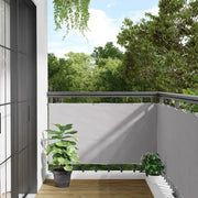 Paravento da Balcone Grigio 500x120 cm in PVC 4005494