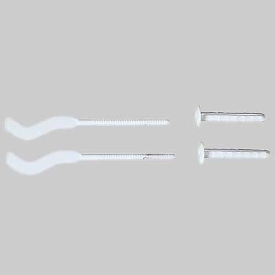 MENSOLA PER RADIATORI IN ALLUMINIO SEZIONE PIATTA 3 MM  Mensola Ø 8,8x170  Tassello Ø 12x83     RACCORDERIE METALLICHE