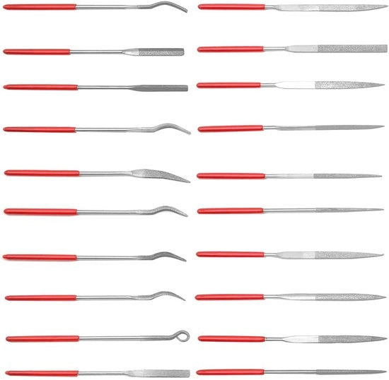Set di punte diamantate - molto versatile e duraturo - 20 pezzi