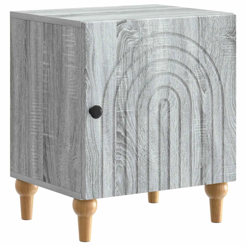 Armadio da Notte 2 pz Grigio Sonoma 43 x 34,5 x 50 cm 894118
