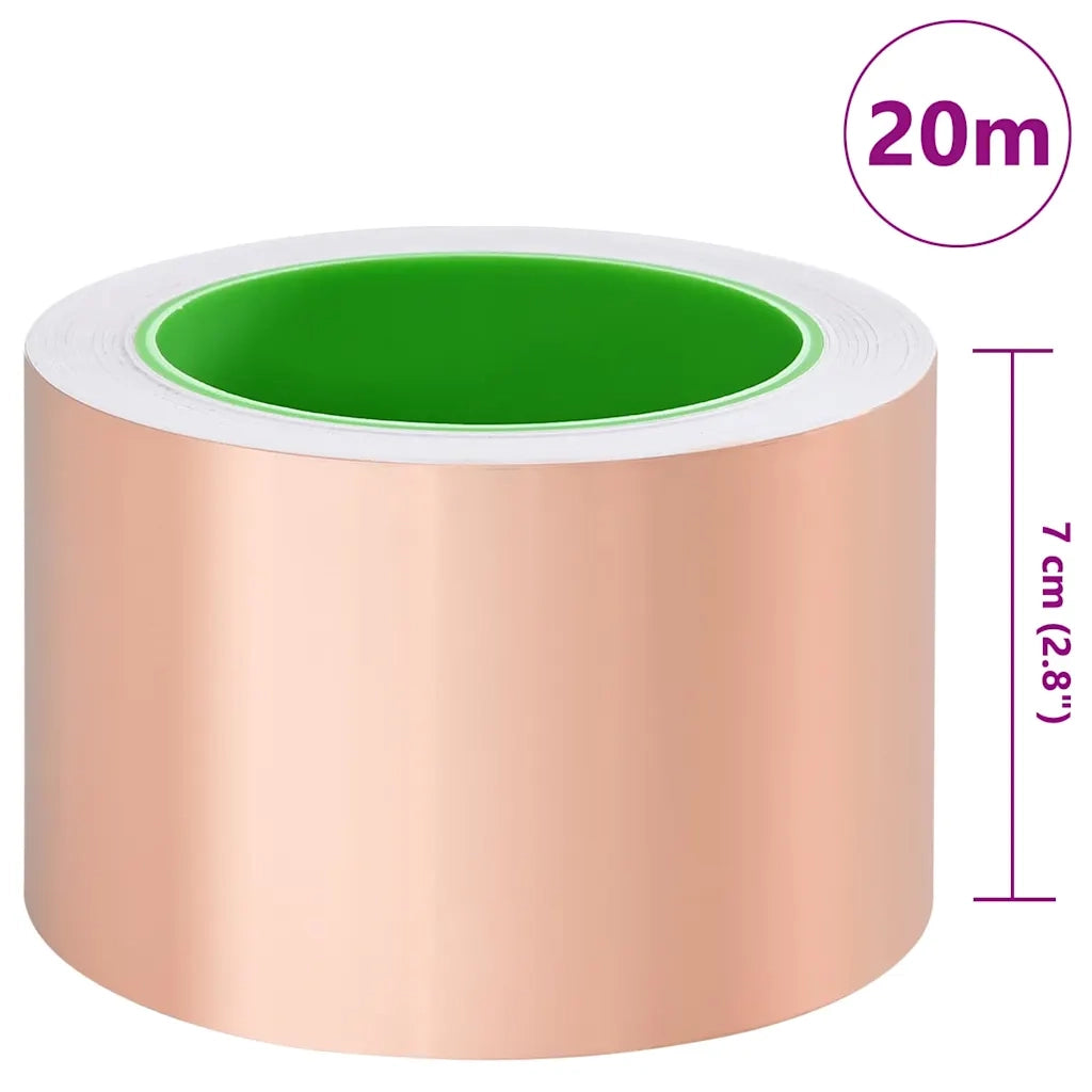 Nastro di rame Rame 70 mm x 20 m Rame 42008348