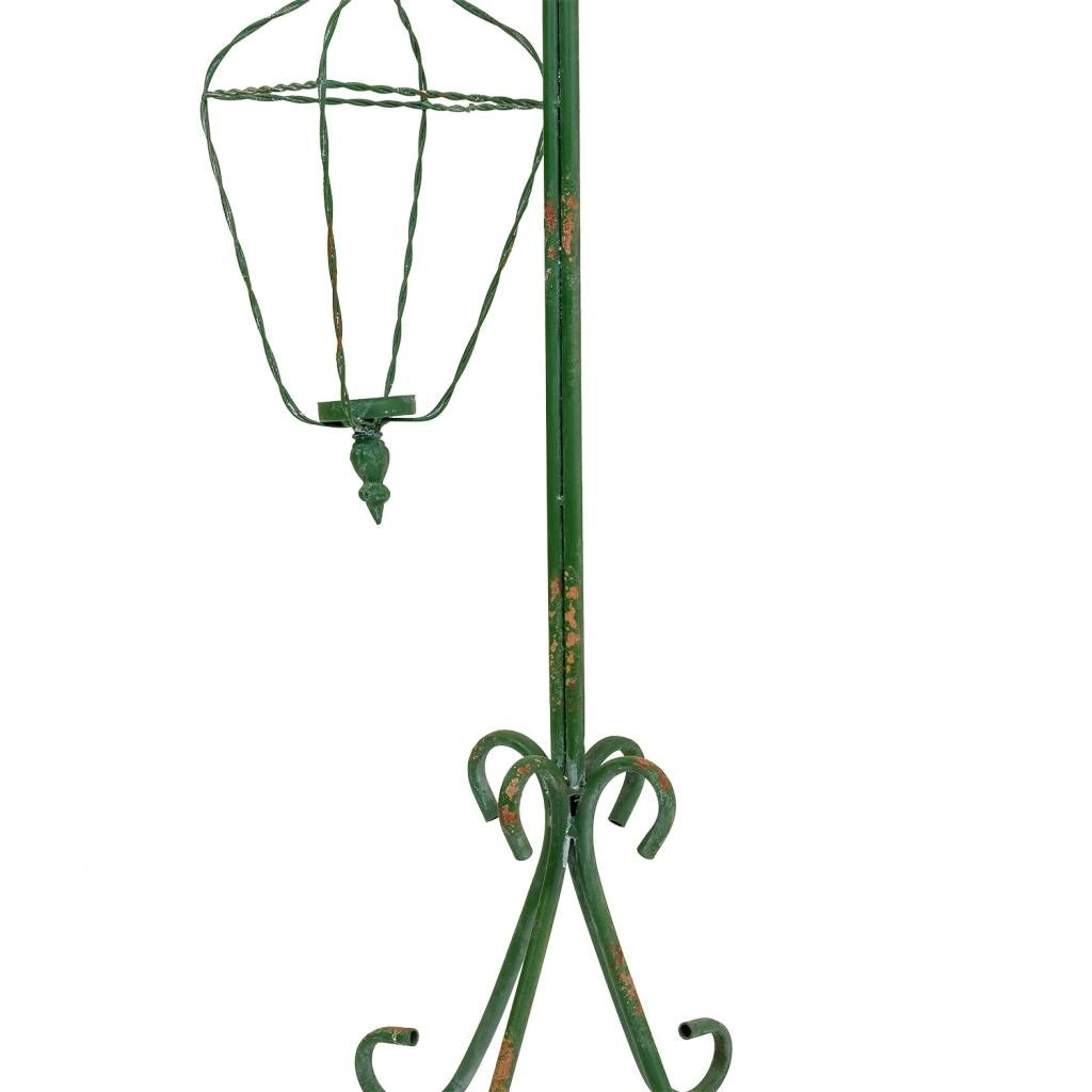 Lanterne con supporto in metallo 35x31x115h cm