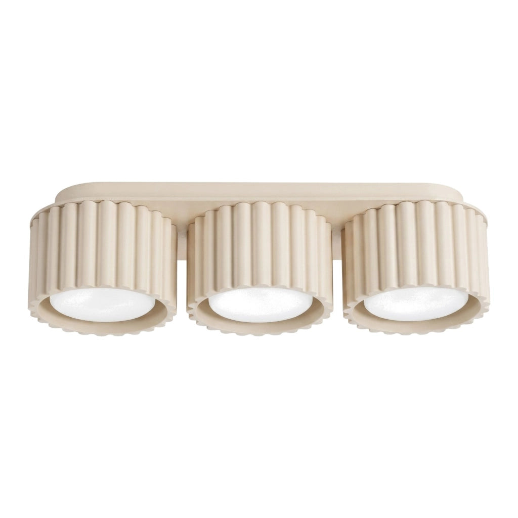 Plafoniera AURA 3 beige Gx53