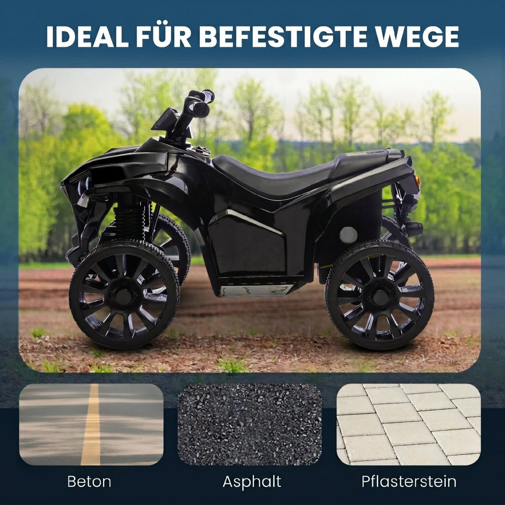 Quadro Elettrico per Bambini 6V ¨C Minimal ¨C Nero con LED e Musica