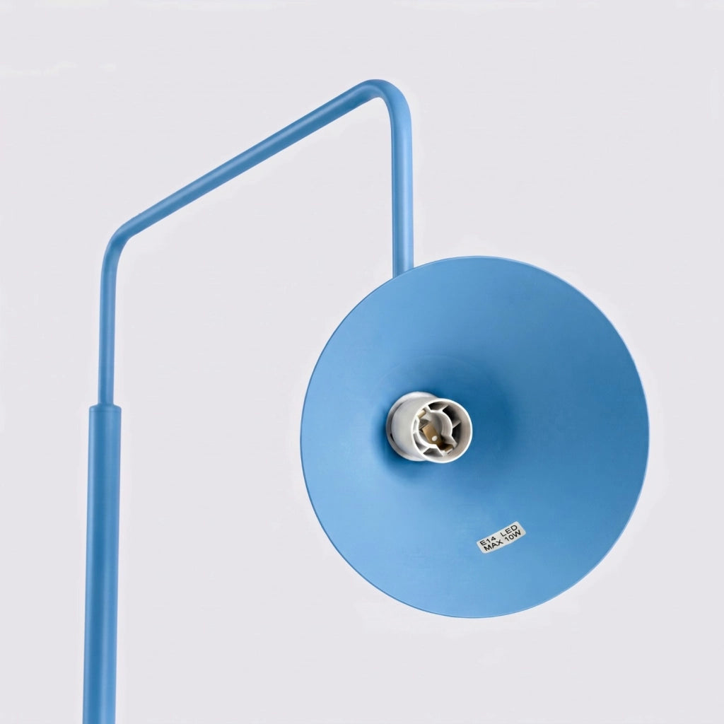 Lampada da terra NOX azzurro