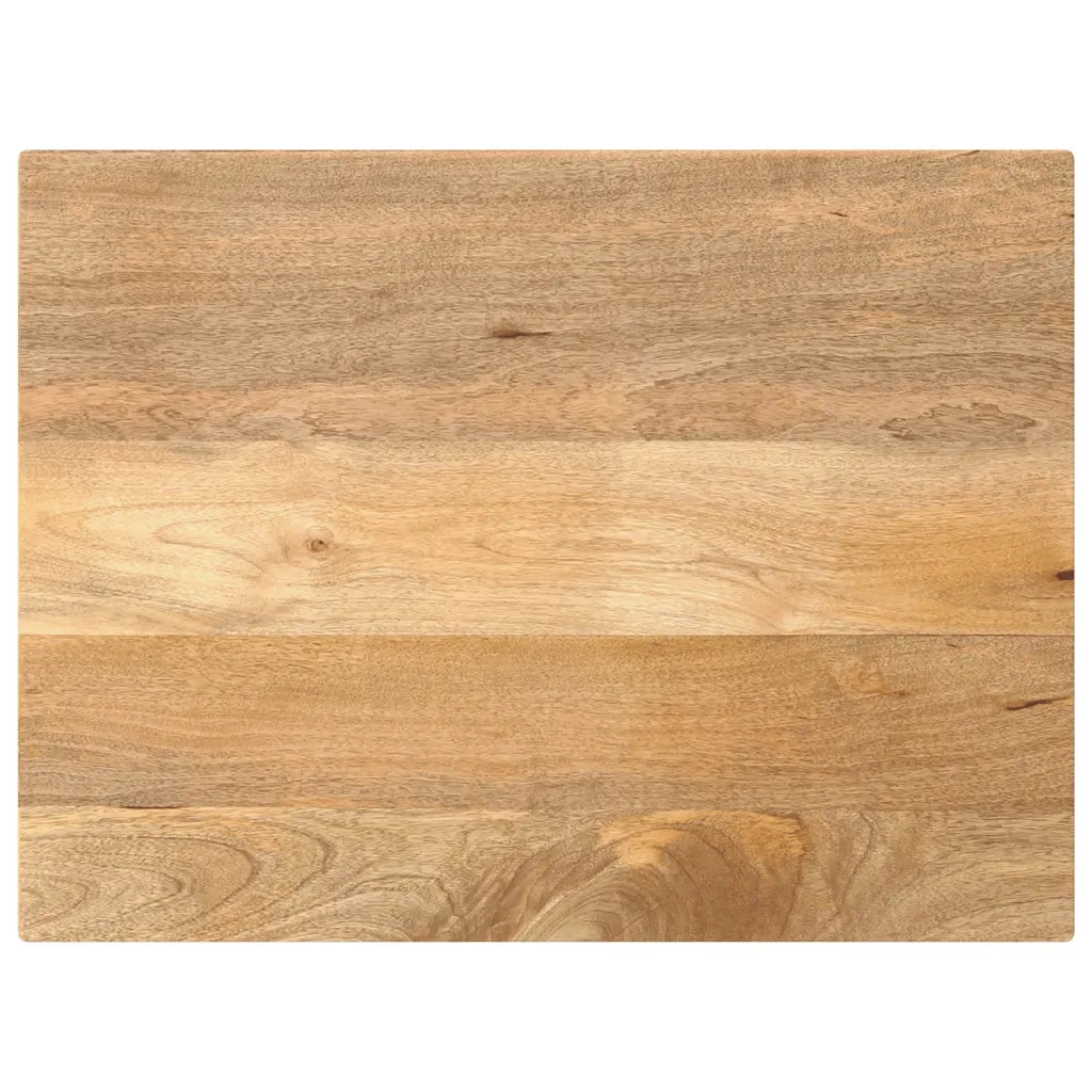 Piano per Tavolo 70x60x2,5 cm Rettangolare Legno Massello Mango 371467