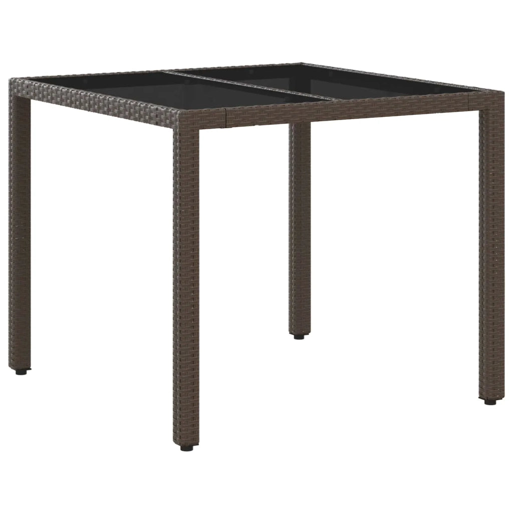 Set da pranzo per esterni 5 pz polyrattan 3422313