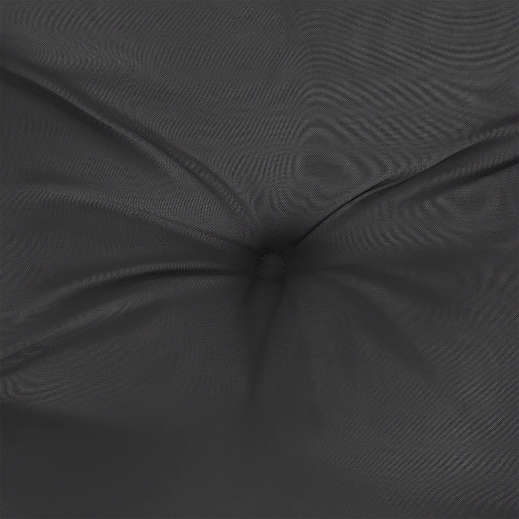 Cuscino per Panca Nero 120x50x7 cm in Tessuto Oxford 361590