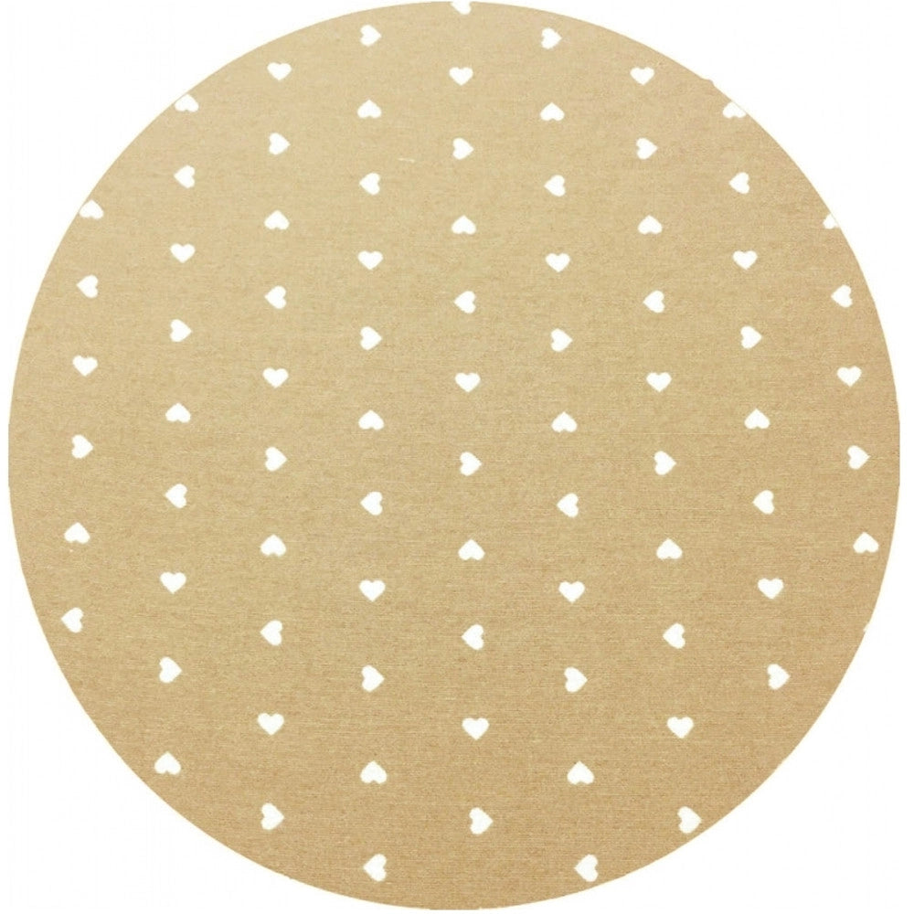 Trade Shop - 4 Coprisedia Cuscini Tondo Con Elastico Cuscino Per Sedie Imbottito Sfoderabile -
