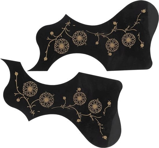 Set di protezione per chitarra acustica - Accessori - Protezione - Chitarra acustica - Sostituzione - Principianti - Professionisti - Nero.