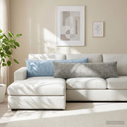 Federa 2 pz HOUTEN Grigio Chiaro 40 x 145 cm 917403