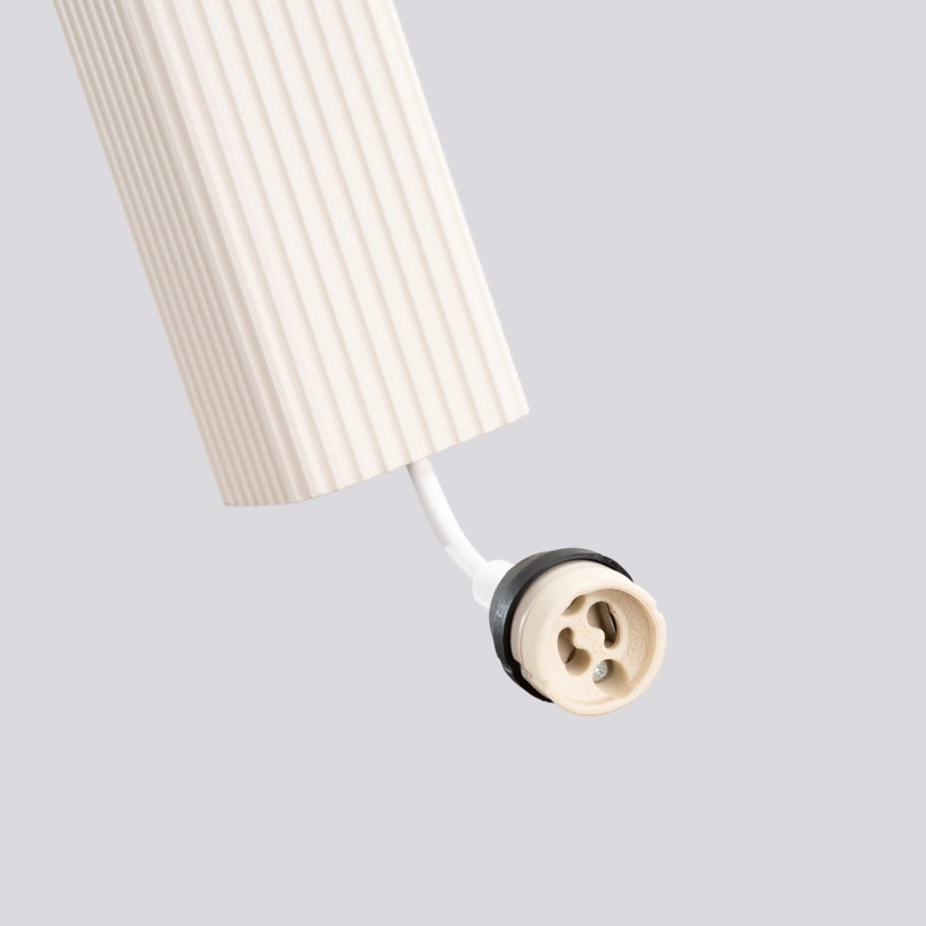 Lampada a sospensione RAYO 3L beige