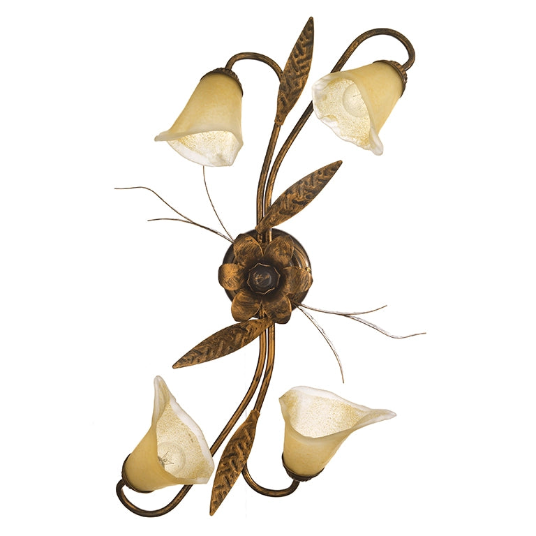 4230/Pl4 - Plafoniera Alga/4 V.Calla